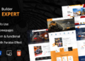 Builder Expert (v1.4) Construction and Architecture WordPress Theme Nulled